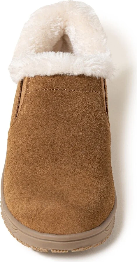 Minnetonka Women's Eagan Suede Faux Fur Lined Booties - Image 5