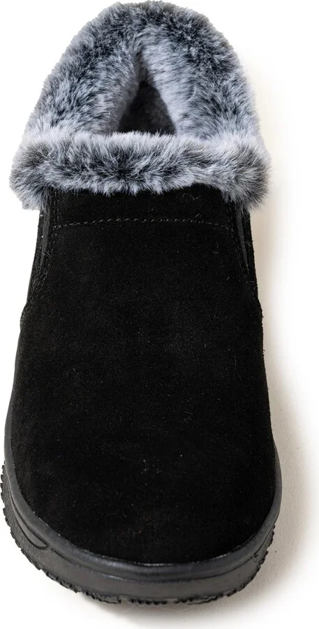 Minnetonka Women's Eagan Suede Faux Fur Lined Booties - Image 7