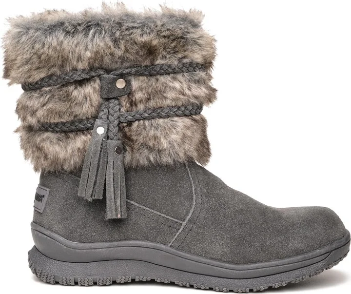 Minnetonka Women's Everett Faux Fur Trim Mid-Calf Boots - Image 2