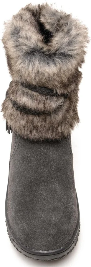 Minnetonka Women's Everett Faux Fur Trim Mid-Calf Boots - Image 3