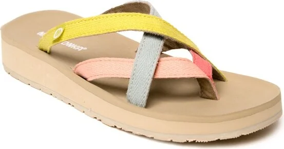 Minnetonka Women's Hanna 2.0 Thong Sandals 536961, Multi Color -
