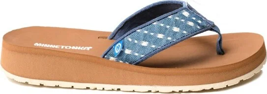 Minnetonka Women's Hedy 2.0 Thong Sandals 535264, Tan Multi - - Image 6