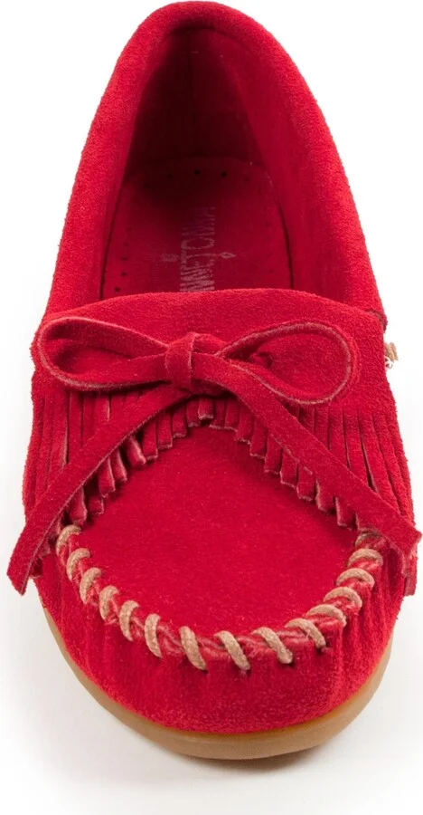 Minnetonka Women's Kilty Hardsole Moccasin - Image 6