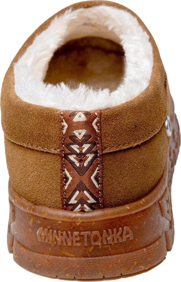 Minnetonka Women's Neva Suede Clog Slippers - Image 4