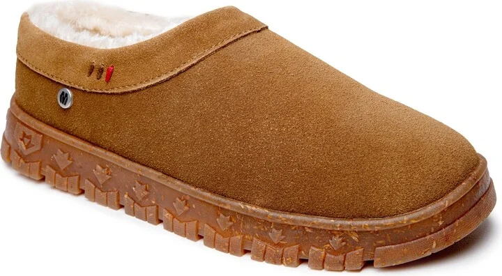Minnetonka Women's Neva Suede Clog Slippers