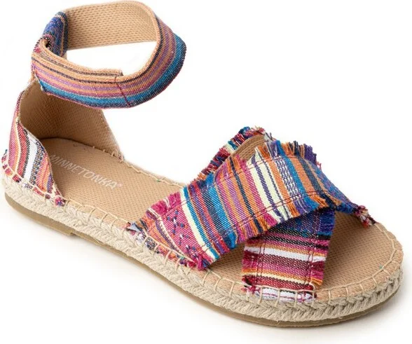 Minnetonka Women's Pemma Ankle Strap Espadrille Sandals 5951954 -