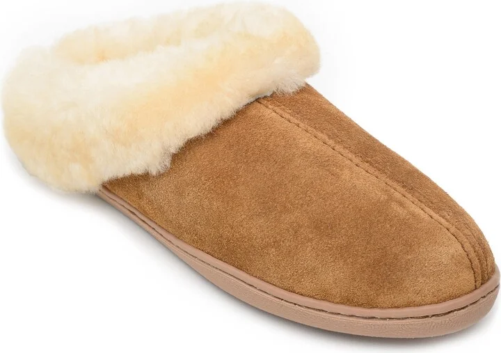 Minnetonka Women's Sheepskin Mule Slippers