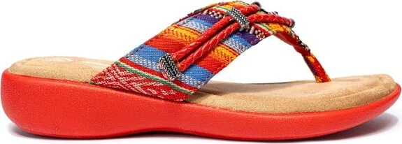 Minnetonka Women's Silverthorne 360 Thong Sandals 504001, Black - - Image 5