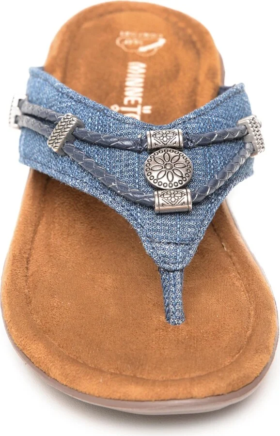 Minnetonka Women's Silverthorne 360 Thong Sandals - Image 2