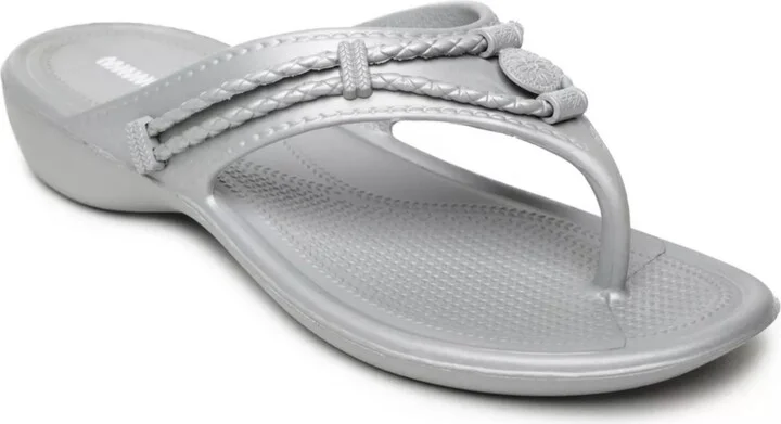Minnetonka Women's Silverthorne Prism Eva Thong Sandals