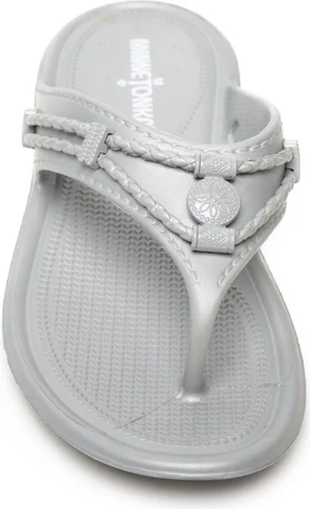 Minnetonka Women's Silverthorne Prism Thong Sandals 570617, Raspberry Pink - . - Image 7