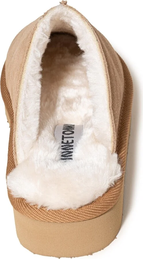 Minnetonka Women's Stefanie Suede Scuff Slippers - Image 5