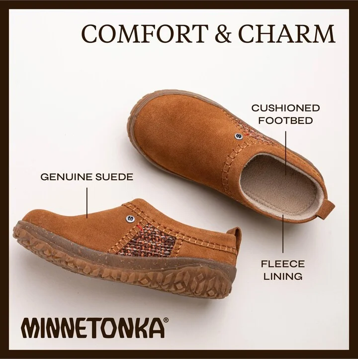 Minnetonka Women's Tamarra Suede Clogs - Image 5