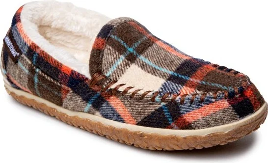 brown autumn plaid