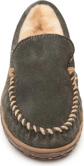 Minnetonka Women's Terese Loafer Slippers 3302, Brown - - Image 3