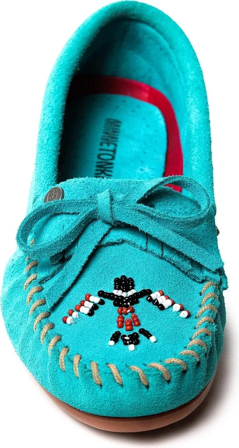 Minnetonka Women's Thunderbird "Animikii" Moccasins - Image 6