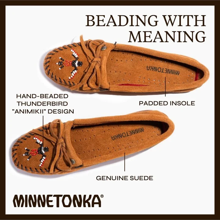 Minnetonka Women's Thunderbird "Animikii" Moccasins - Image 9