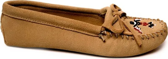 Minnetonka Women's Thunderbird Animikii Softsole, 156TB, Natural - - Image 6