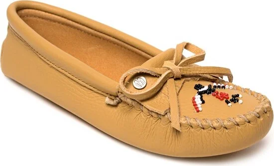 Minnetonka Women's Thunderbird Animikii Softsole, 156TB, Natural -