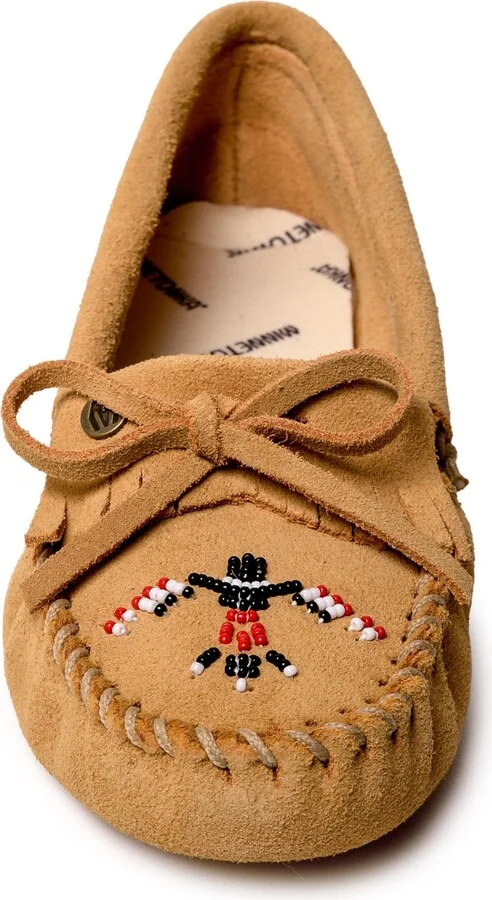 Minnetonka Women's Thunderbird "Animikii" Softsole Moccasins - Image 2