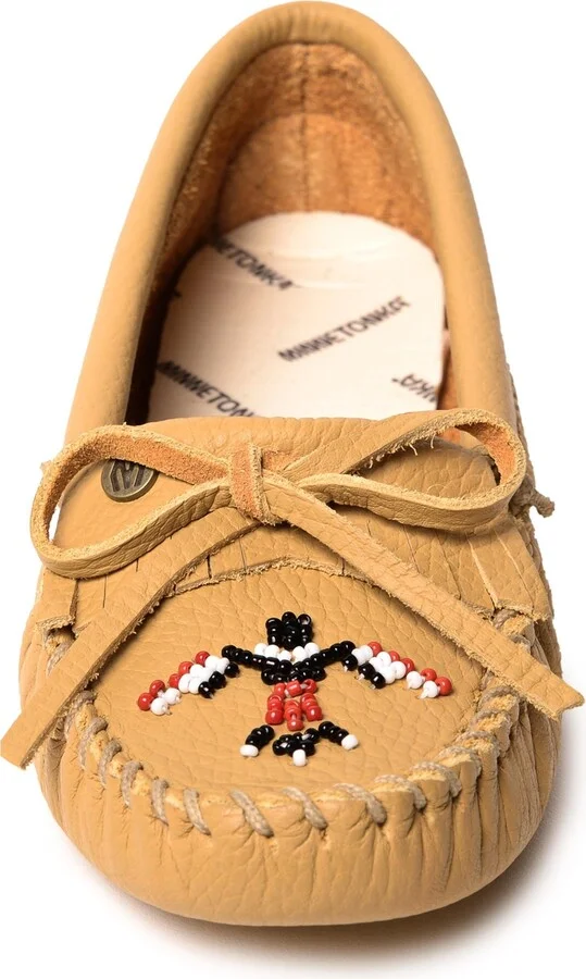 Minnetonka Women's Thunderbird "Animikii" Softsole Moccasins - Image 6