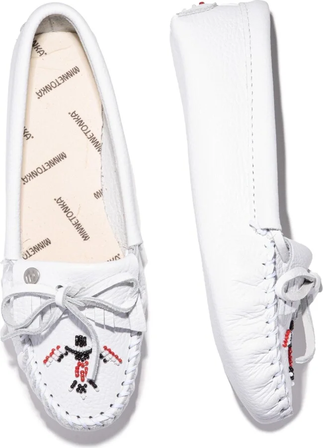 Minnetonka Women's Thunderbird "Animikii" Softsole Moccasins - Image 11