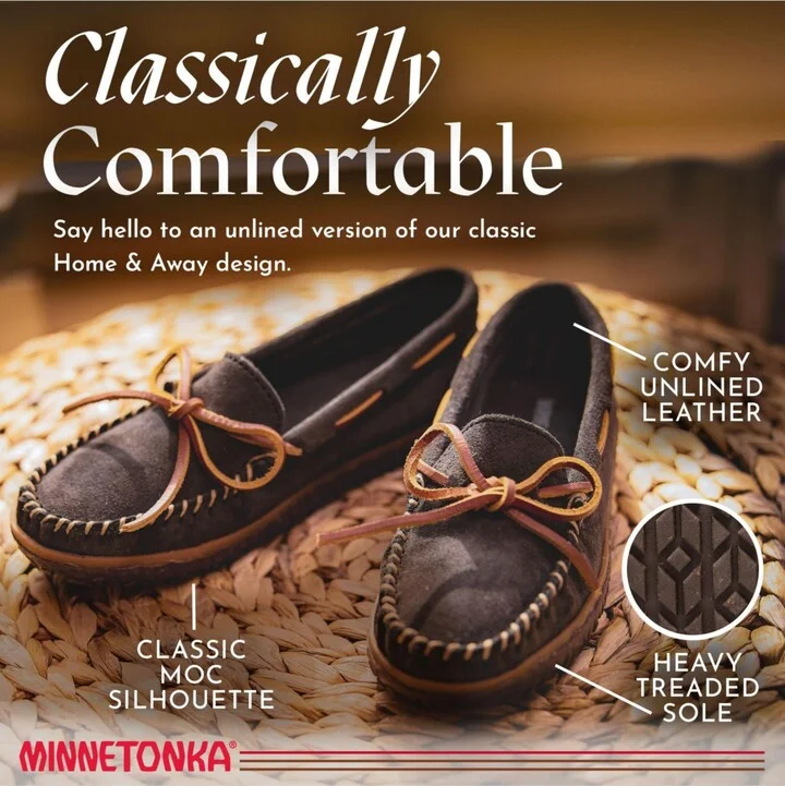 Minnetonka Women's Tie Tread Moccasins - Image 4