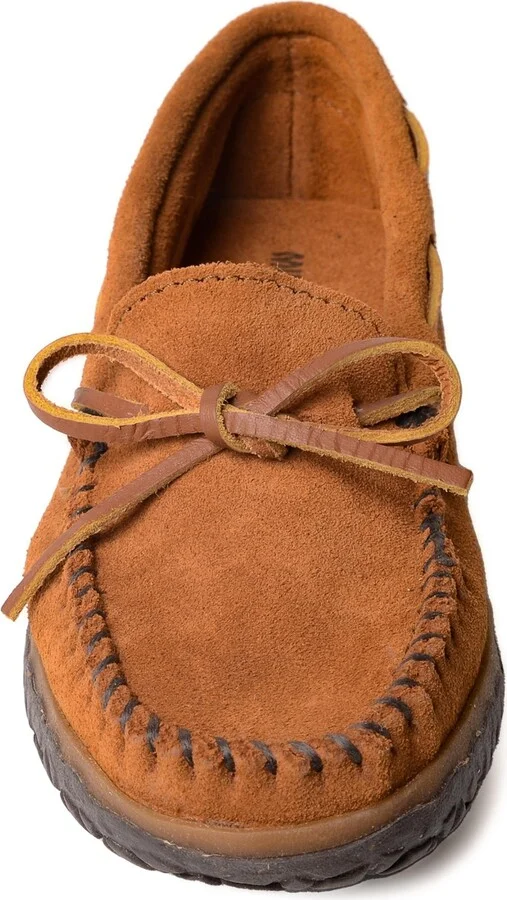 Minnetonka Women's Tie Tread Moccasins - Image 8