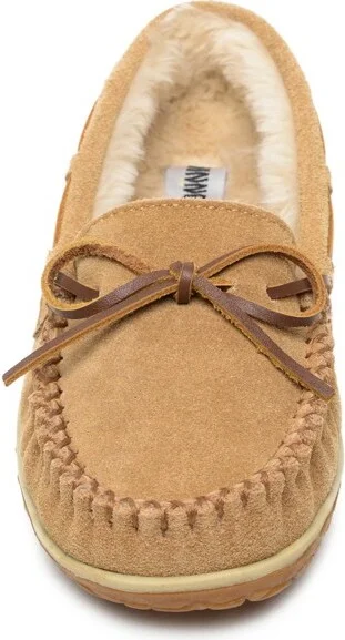 Minnetonka Women's Tilia Moccasin Slippers 40155, Grey - - Image 6