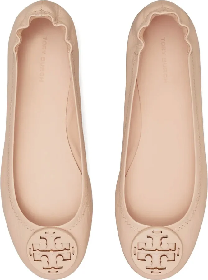Minnie logo-detail ballet flats - Image 3
