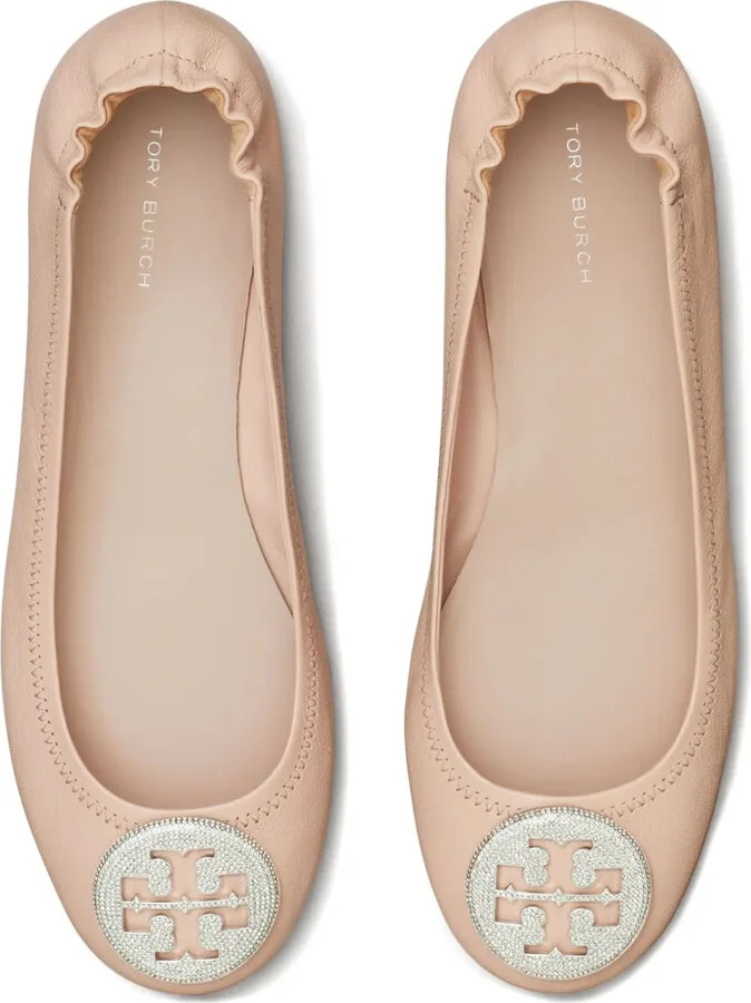 Minnie Travel leather ballerina shoes - Image 3