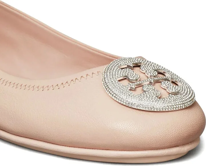 Minnie Travel leather ballerina shoes - Image 4