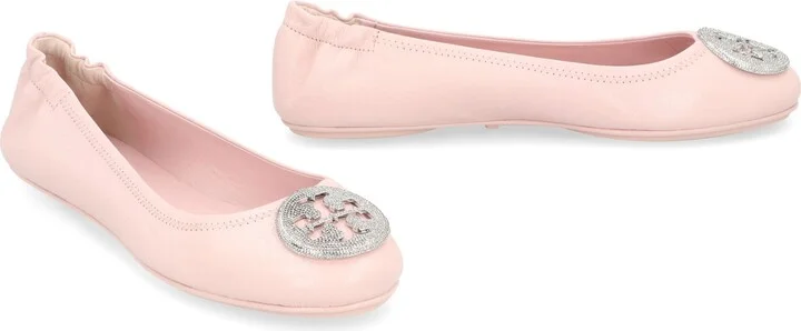 Minnie Travel Leather Ballet Flats - Image 3