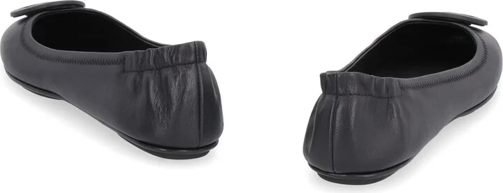Minnie Travel Leather Ballet Flats - Image 4