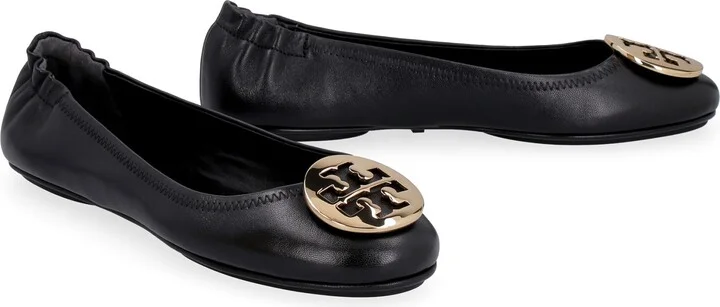 Minnie Travel Leather Ballet Flats - Image 3