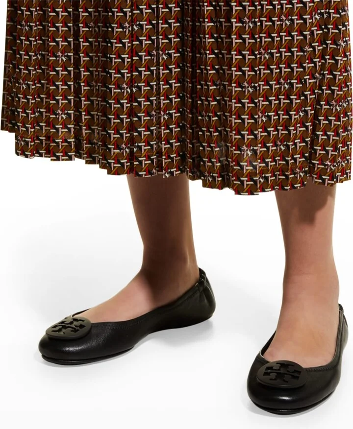 Minnie Travel Leather Ballet Flats - Image 2