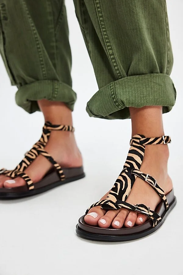 Beige Brown Zebra