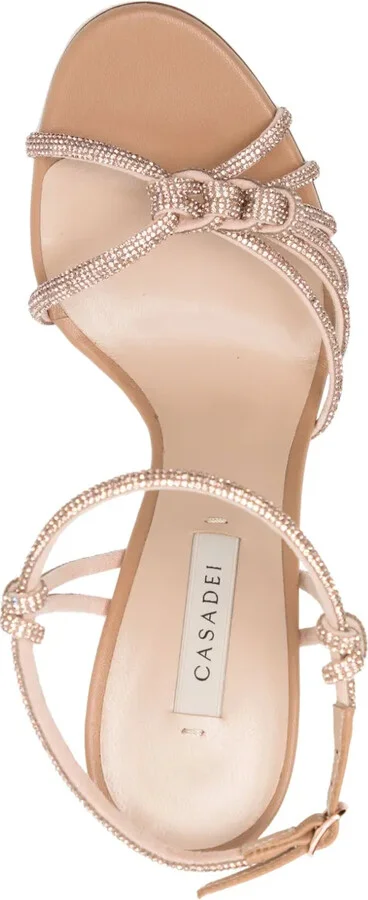 Minorca 110mm crystal-embellished sandals - Image 4