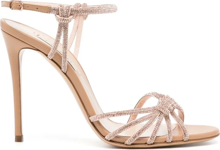 Minorca 110mm crystal-embellished sandals