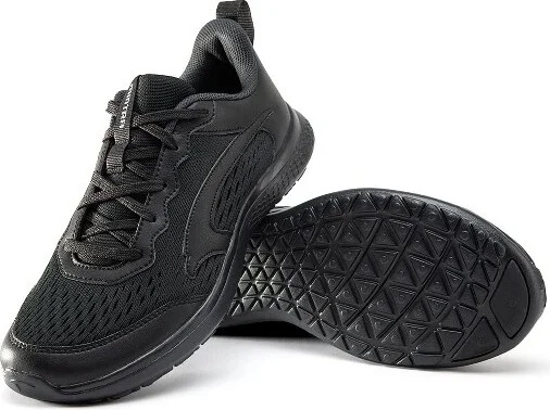 Mintra Edge Mens Sneakers (Black/Grey, ) - Image 3