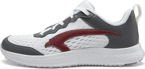 white/grey/burgundy