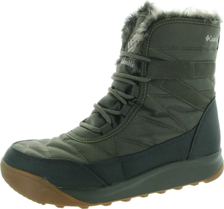 Minx Shortly Womens Faux Fur Lined Faux Fur Winter & Snow Boots