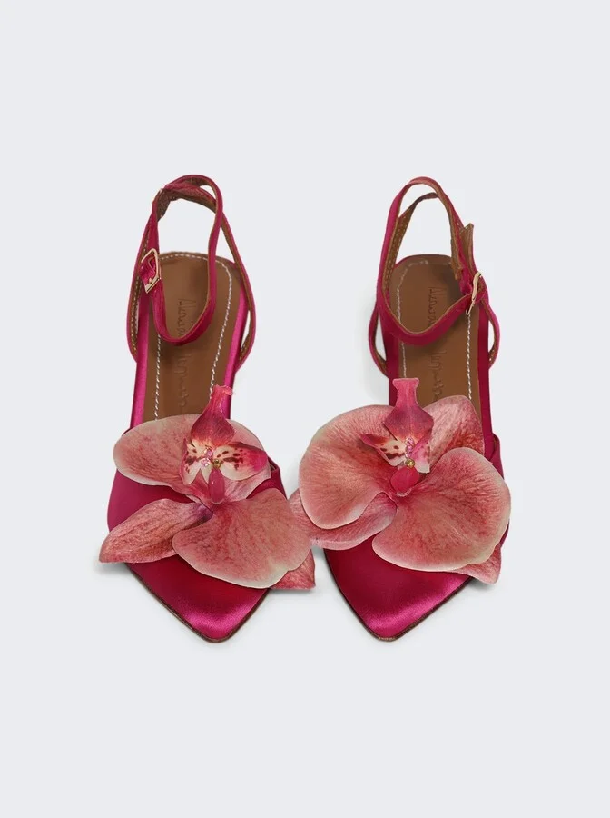 Mirabel Flower Pumps Pink