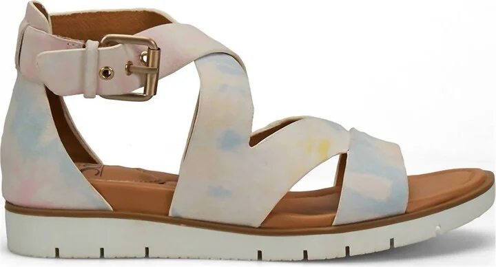 Mirabelle Sandal In White Multi