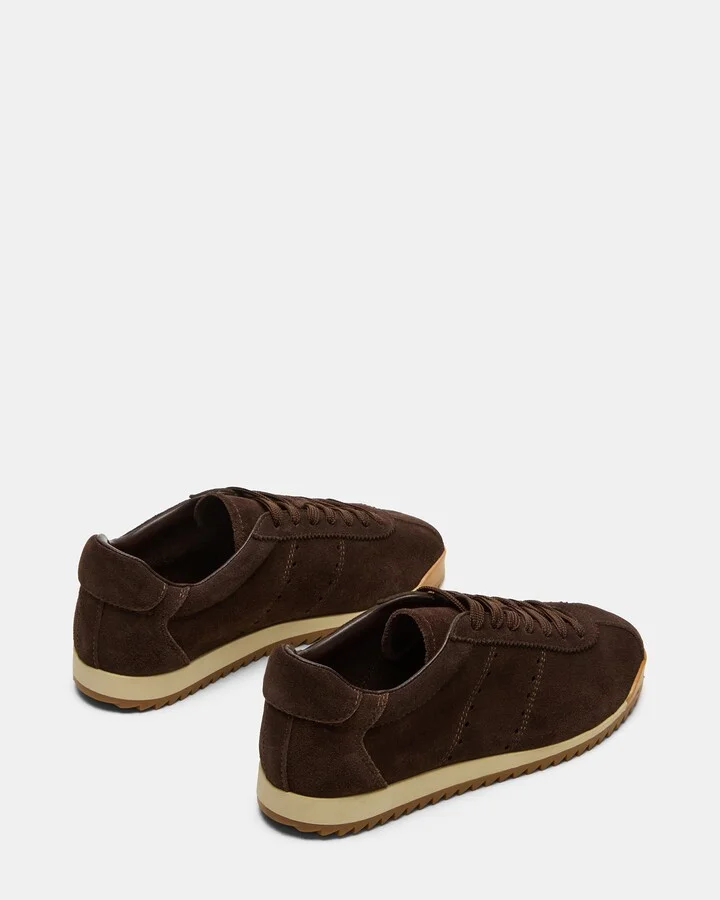 Mirage Chocolate Brown Suede - Image 6