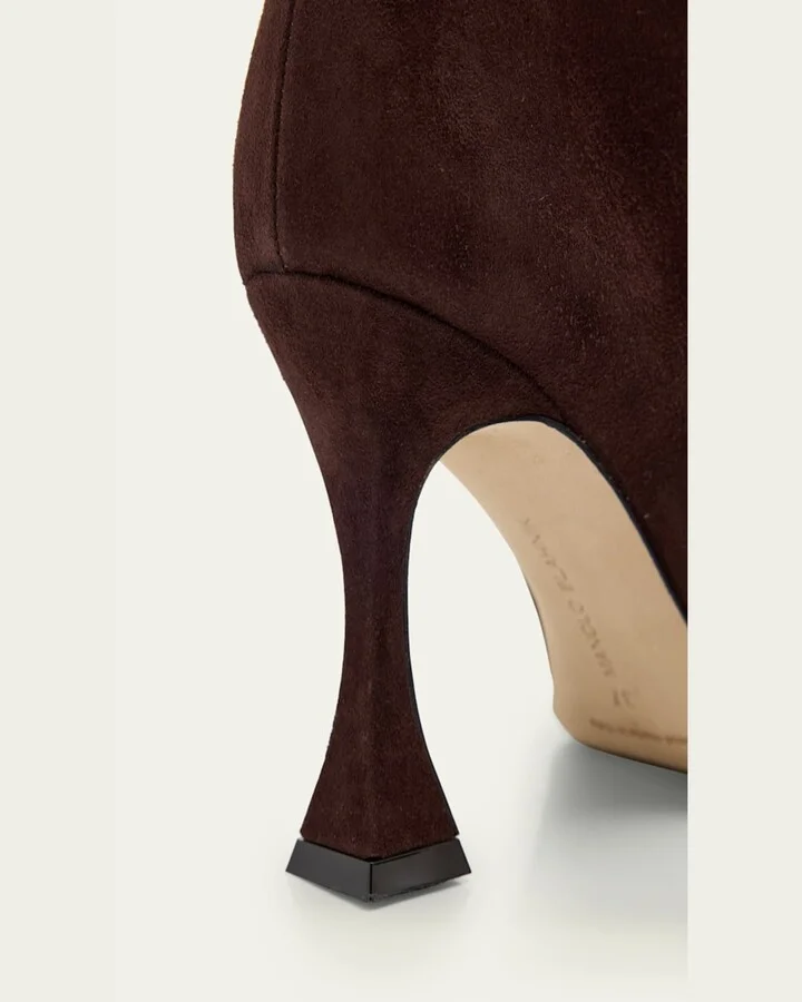 Miralonepla Suede Knee Boots - Image 2