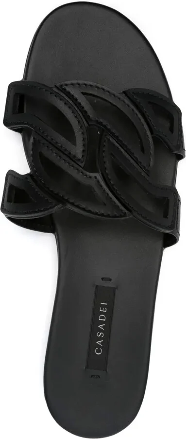 Miramar leather slides - Image 4