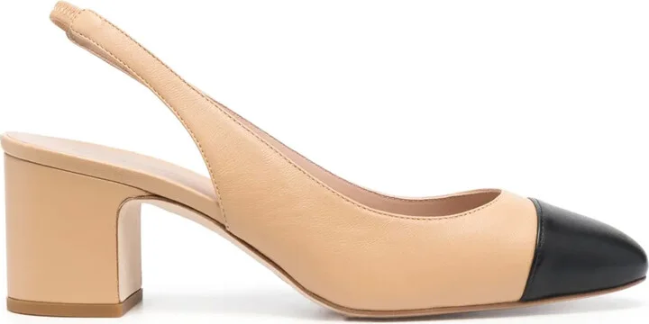 Miranda 65mm leather pumps