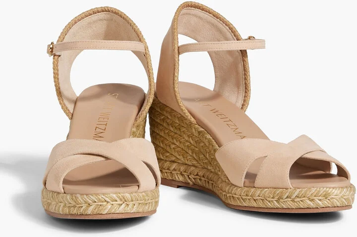 Mirela II suede espadrille wedge sandals - Image 2