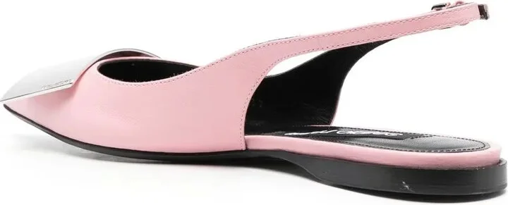 Miroir leather slingback pumps - Image 3